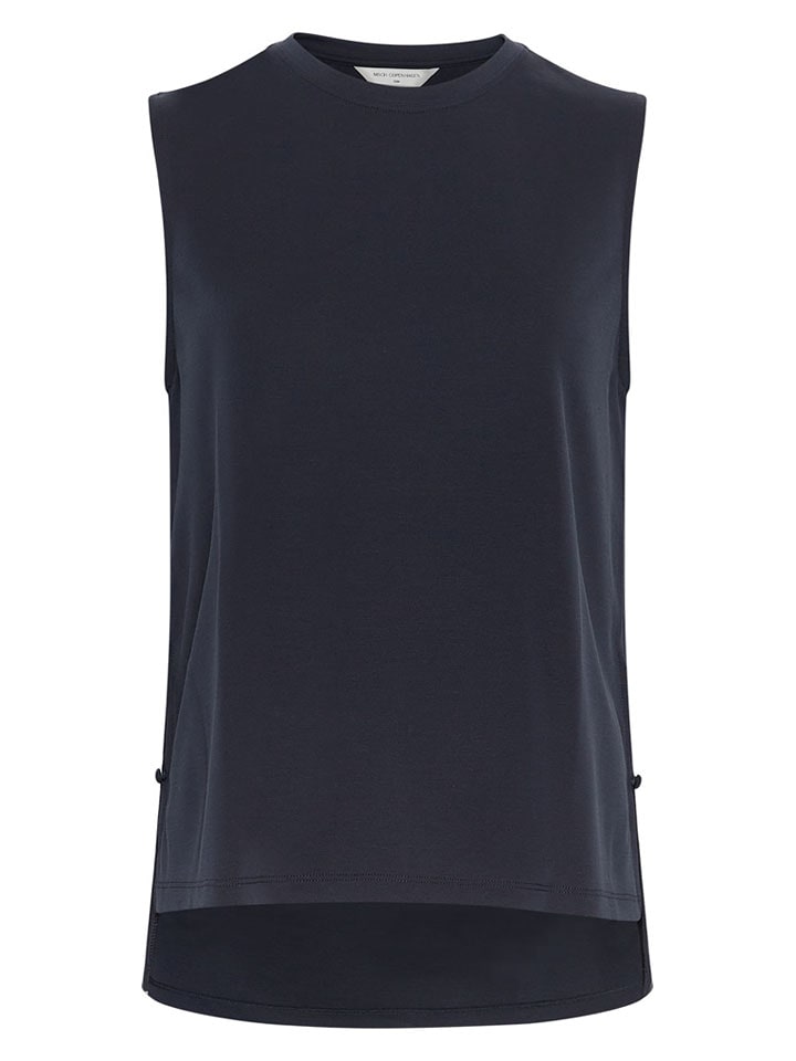 MOSS COPENHAGEN Bluzka "Nika" w kolorze granatowym rozmiar: XS/S