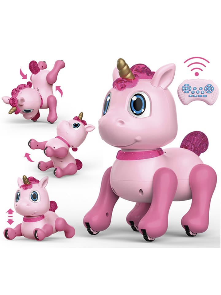 Techkidz Zdalnie sterowany jednorożec w kolorze jasnoróżowym - 6+ rozmiar: onesize