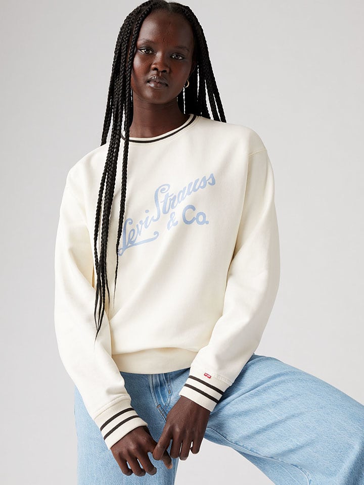 Levi´s Bluza w kolorze kremowym rozmiar: M