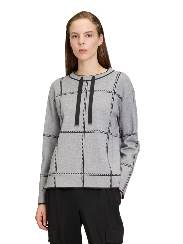 Betty Barclay Sweter w kolorze szarym rozmiar: 40