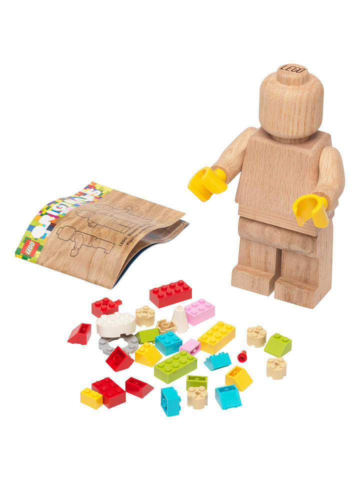 LEGO Drewniana figurka "Originals" w kolorze jasnobrązowym ze wzorem - 12+ rozmiar: onesize