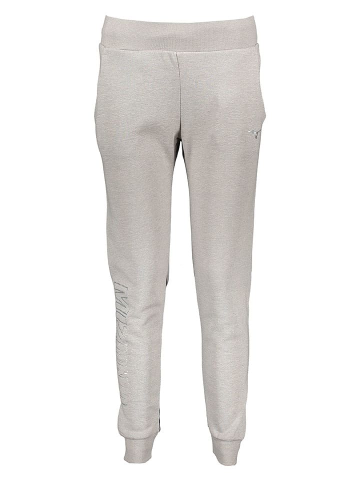 Mizuno Spodnie dresowe w kolorze szarym rozmiar: L