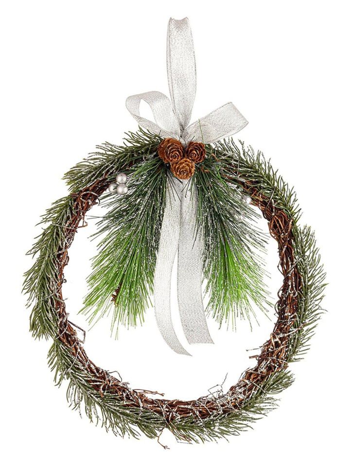 Bizzotto Zawieszka dekoracyjna "Garry" w kolorze zielonym - dł. 27 cm rozmiar: onesize