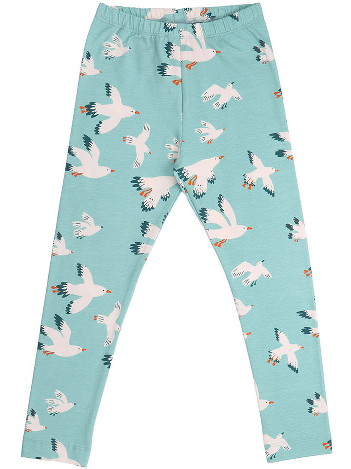 Walkiddy Legginsy w kolorze błękitnym rozmiar: 140