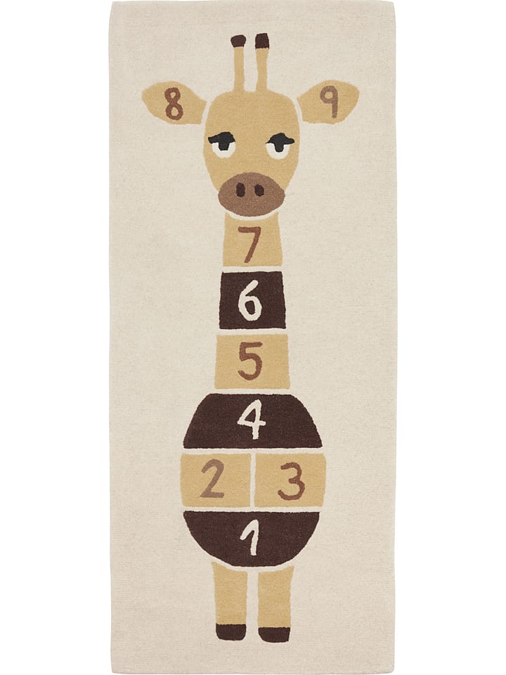 OYOY mini Dywan "Giraf" w kolorze brązowym - 80 x 18 x 20 cm rozmiar: onesize