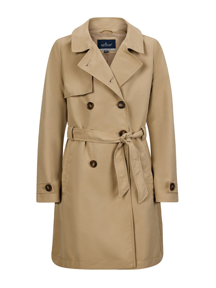 Retour Trencz "Lucia" w kolorze jasnobrązowym rozmiar: 104