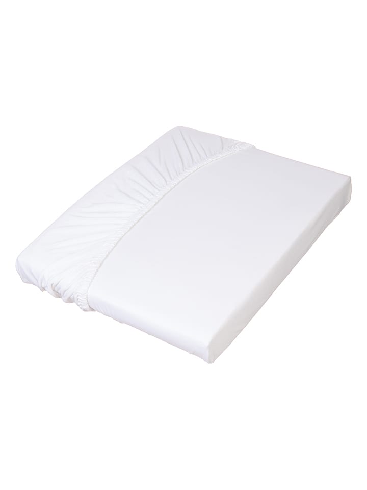 avance Prześcieradło w kolorze kremowo-białym na gumce rozmiar: 180x200 cm