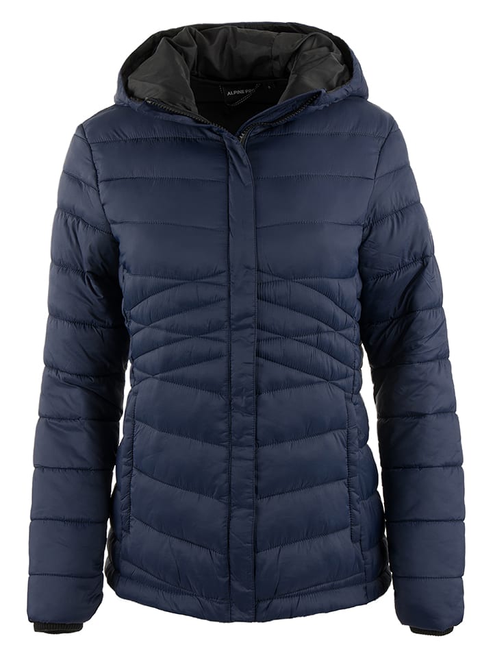 Alpine Pro Kurtka pikowana "Jadera" w kolorze granatowym rozmiar: XS