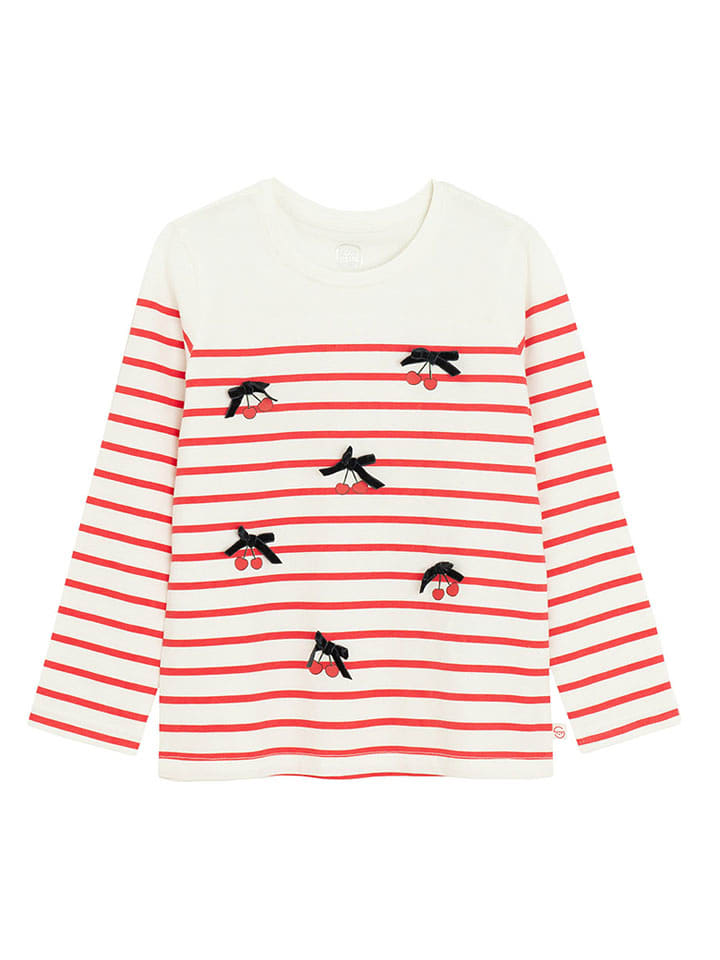 COOL CLUB Koszulka w kolorze biało-czerwonym rozmiar: 116