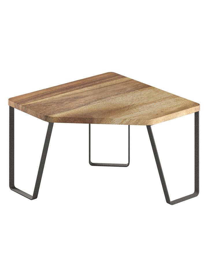 metaltex Regał narożny w kolorze jasnobrązowym - 26 x 16 x 25 cm rozmiar: onesize