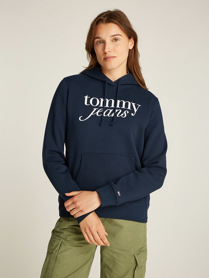 TOMMY JEANS Bluza w kolorze granatowym rozmiar: M