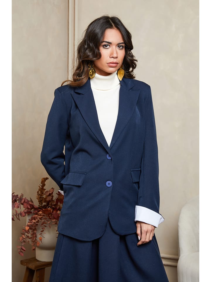 Joséfine Blezer "Martinia" w kolorze granatowym rozmiar: L