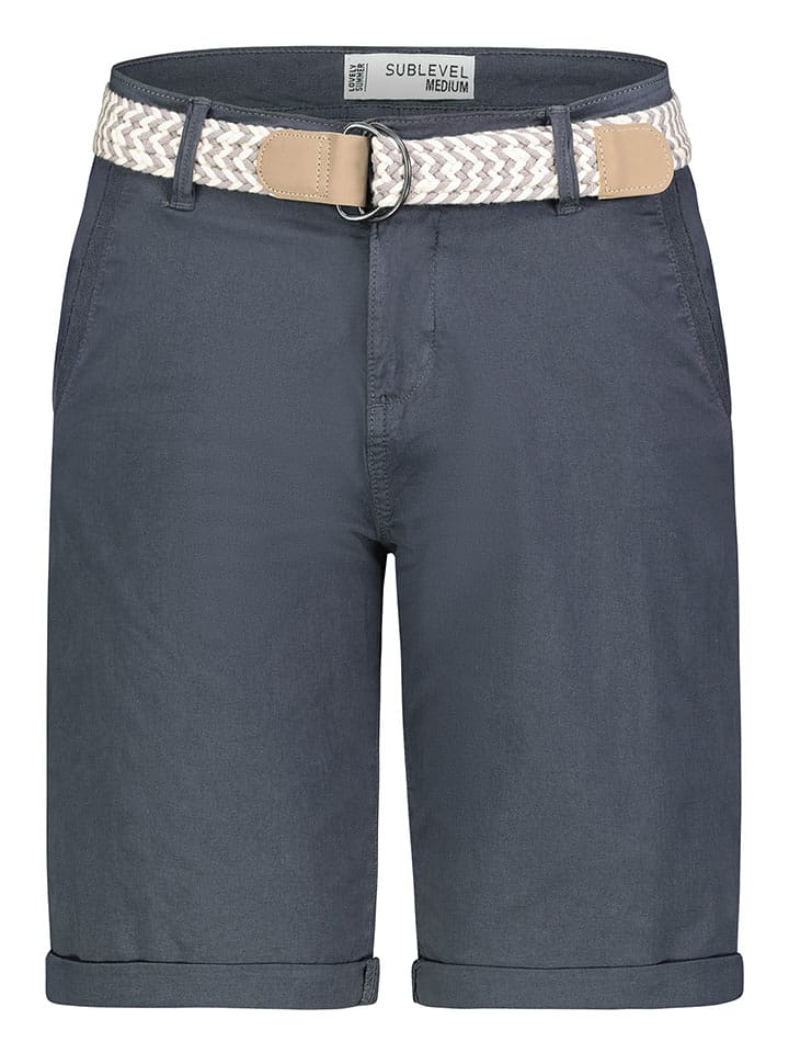 Sublevel Bermudy w kolorze granatowym rozmiar: XL