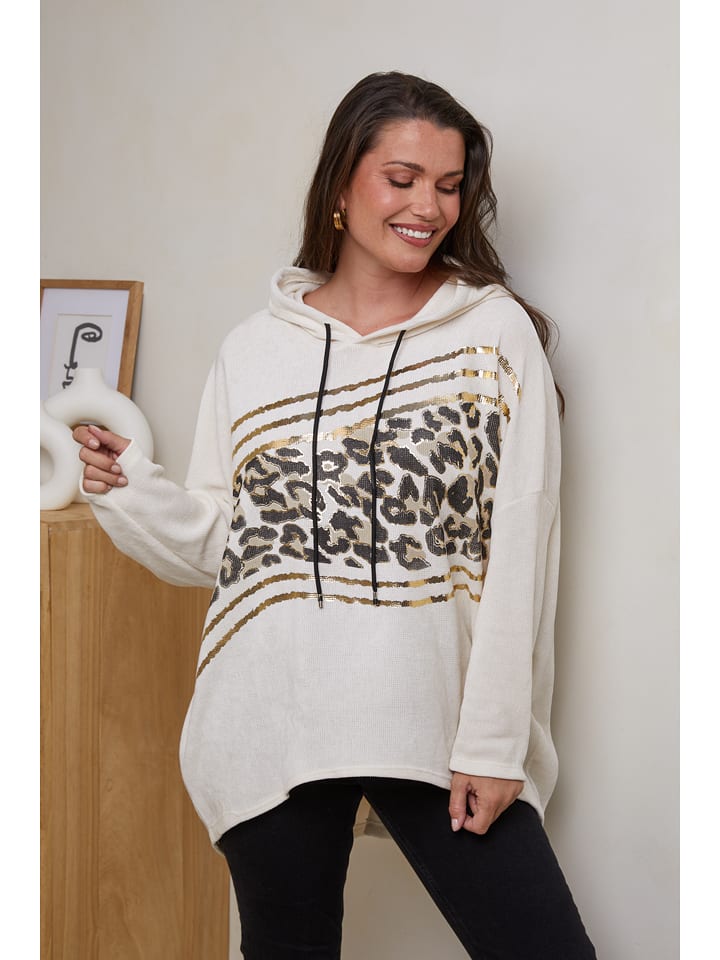 Curvy Lady Bluza w kolorze białym rozmiar: 40/42