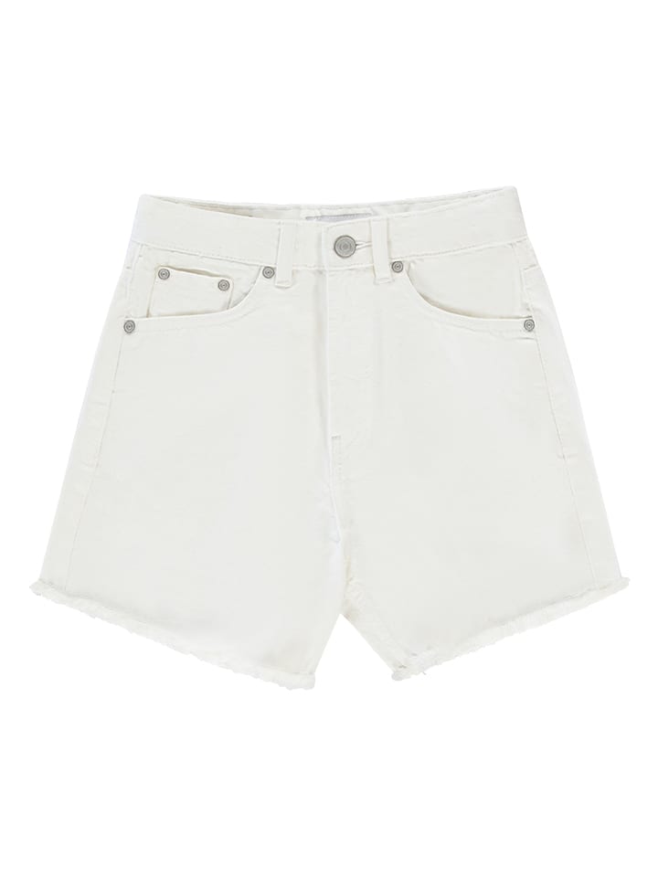 Cars Szorty dżinsowe "Saar" w kolorze białym rozmiar: 140