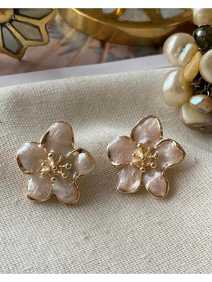 Luseera Pozłacane kolczyki-wkrętki rozmiar: onesize