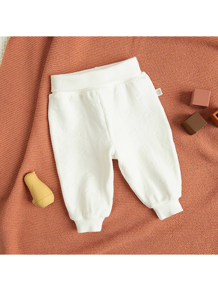 COOL CLUB Spodnie dresowe w kolorze białym rozmiar: 80