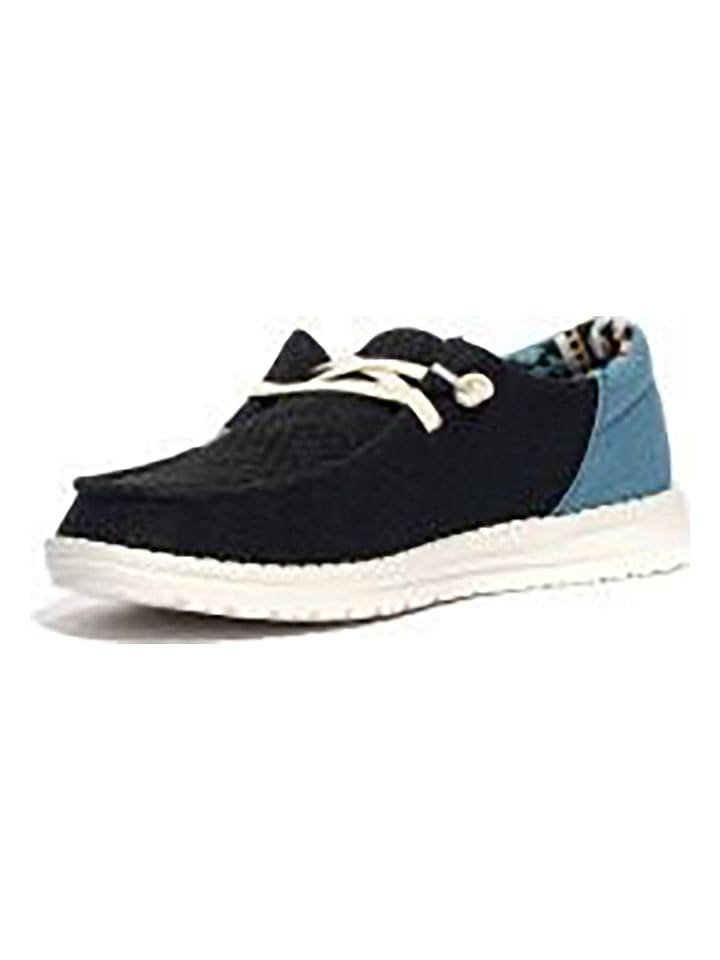 Hey Dude Mokasyny w kolorze czarno-błękitnym rozmiar: 41