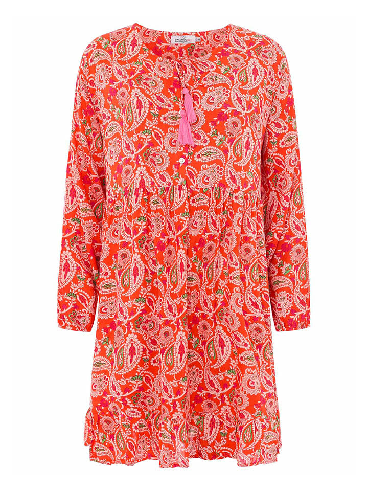 Zwillingsherz Sukienka w kolorze czerwonym rozmiar: L/XL