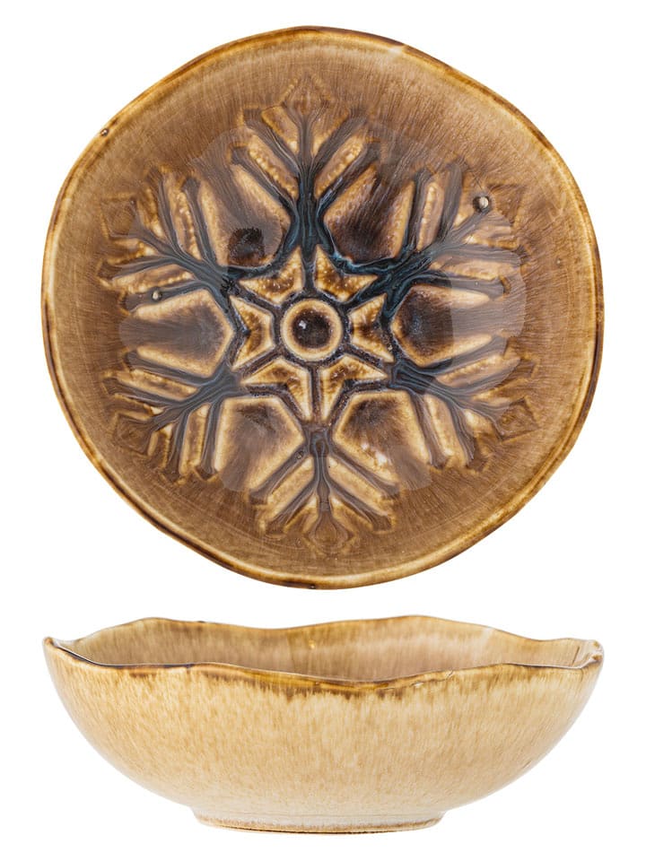 Bloomingville Miska "Acco" w kolorze jasnobrązowym - 650 ml rozmiar: onesize