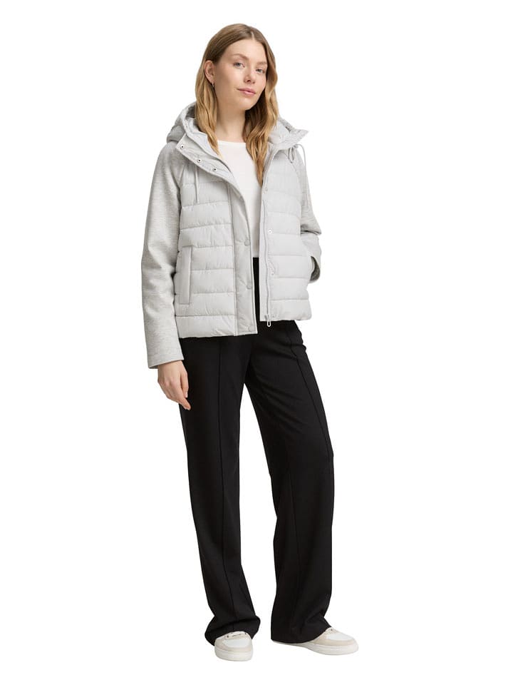 Tom Tailor Kurtka pikowana w kolorze szarym rozmiar: M