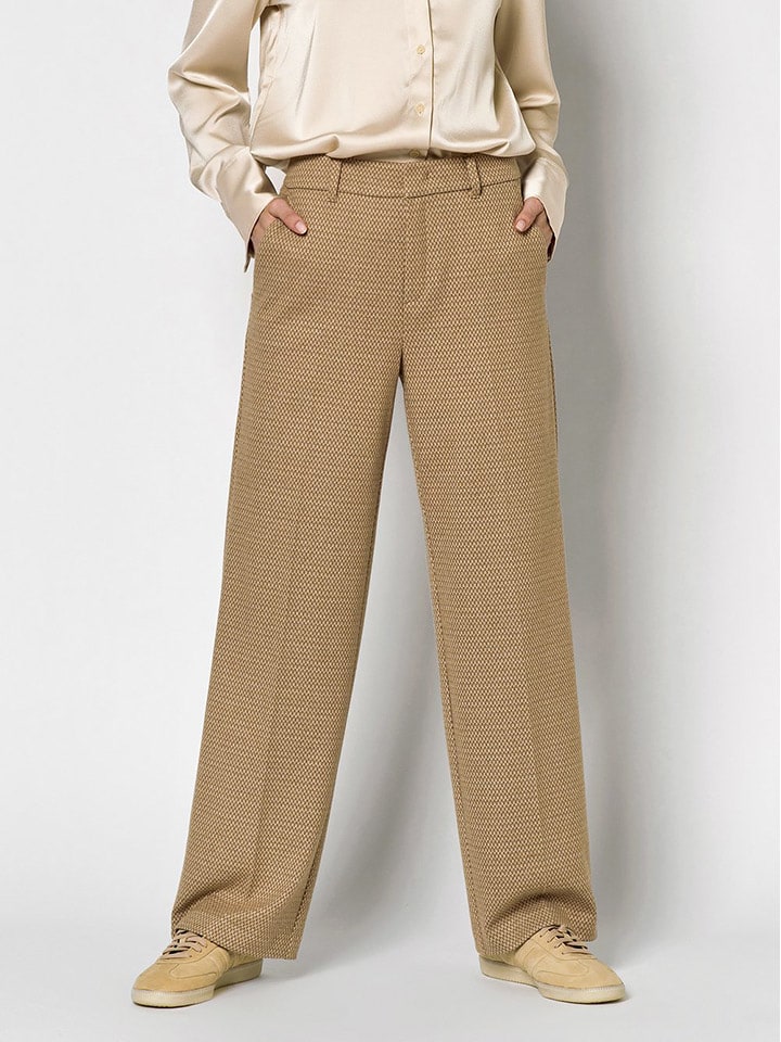 Rosner Spodnie "Mara" w kolorze karmelowym rozmiar: 42/L30