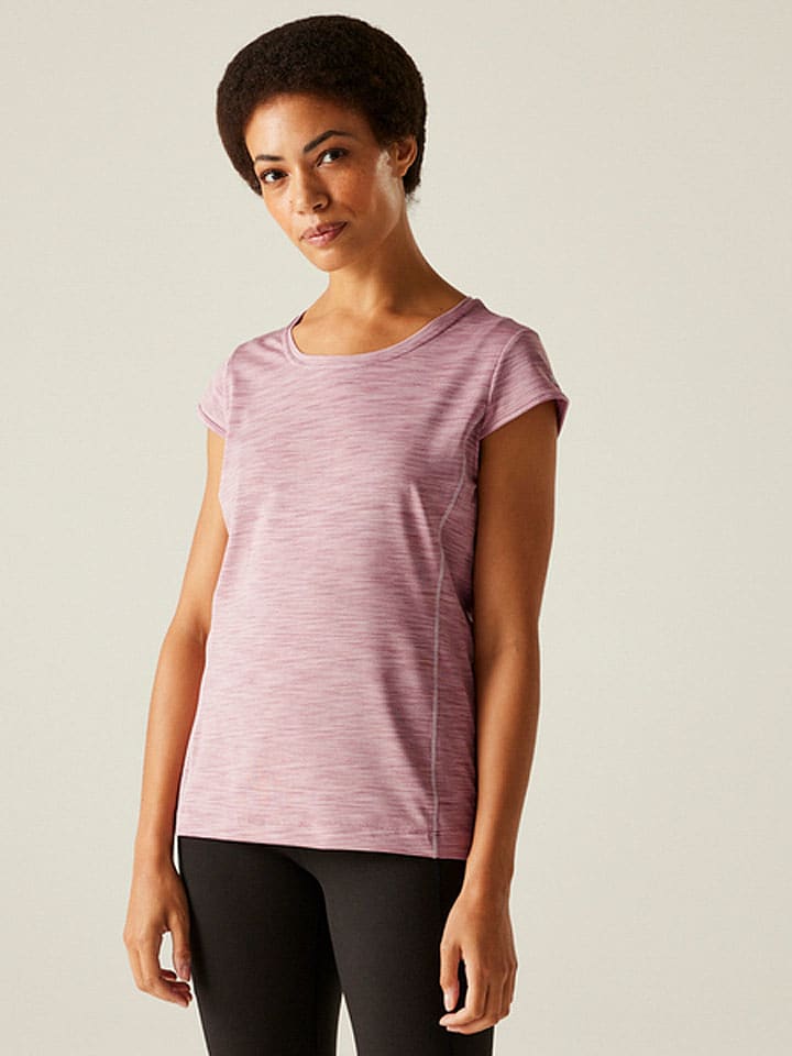 Regatta Koszulka funkcyjna "Hyperdimension II" w kolorze jasnoróżowym rozmiar: 42