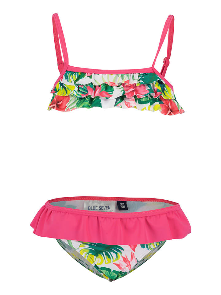 Blue Seven Bikini w kolorze różowym ze wzorem rozmiar: 92/98