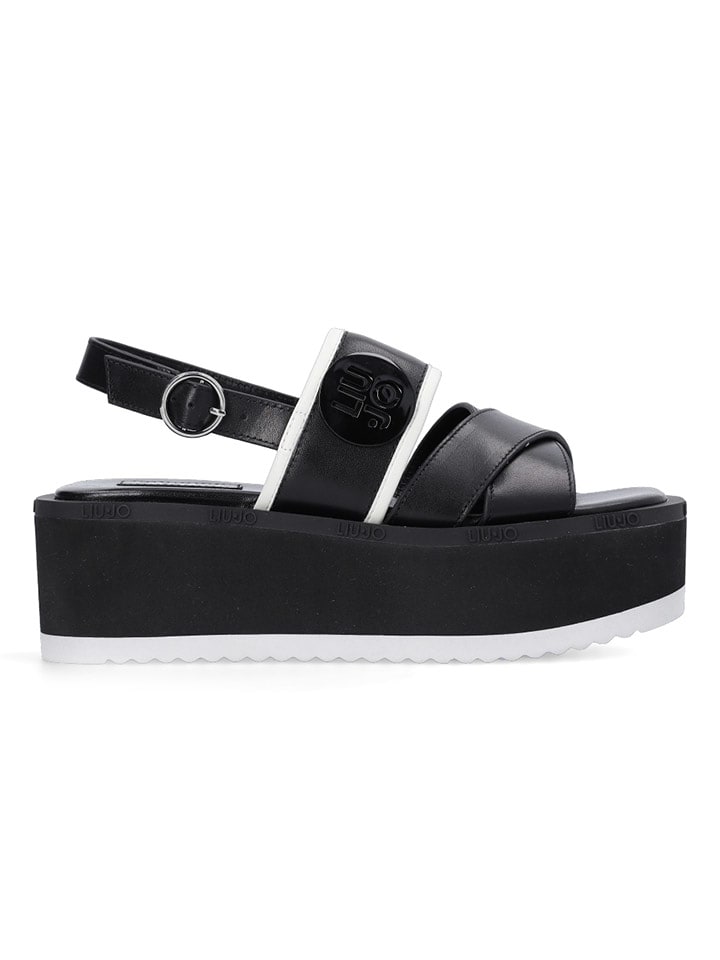 Liu Jo Sandały w kolorze czarnym rozmiar: 38