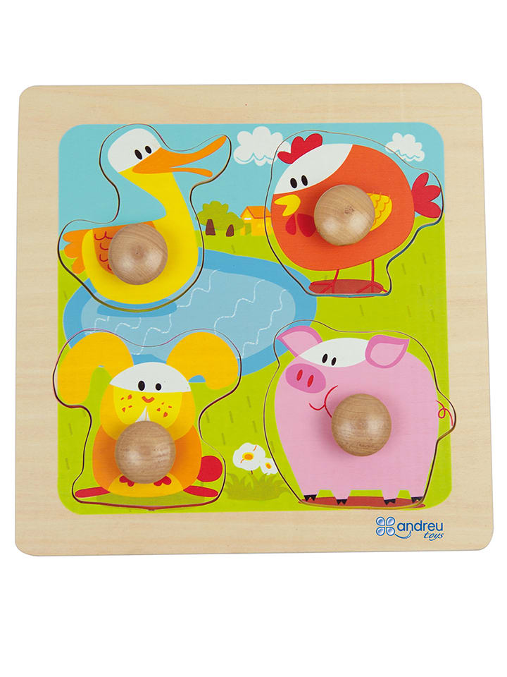 Andreu Toys 5-częściowa układanka - 12 m+ rozmiar: onesize