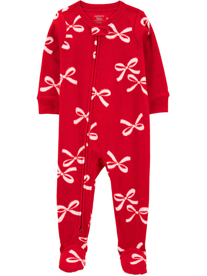 carter's Śpioszki w kolorze czerwonym rozmiar: 86