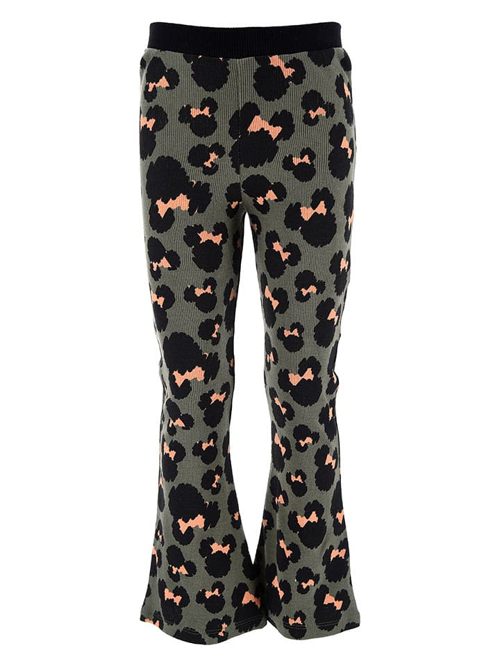MINNIE MOUSE Legginsy "Minnie" w kolorze khaki rozmiar: 104