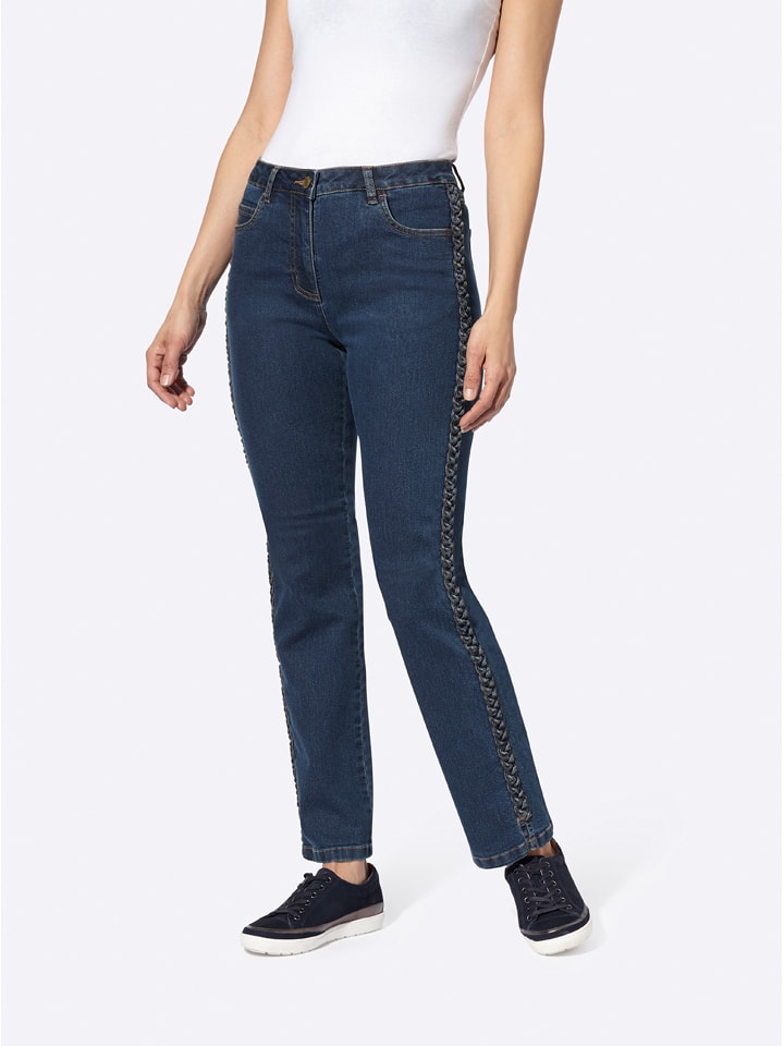 WITT WEIDEN Dżinsy - Regular fit - w kolorze granatowym rozmiar: W25