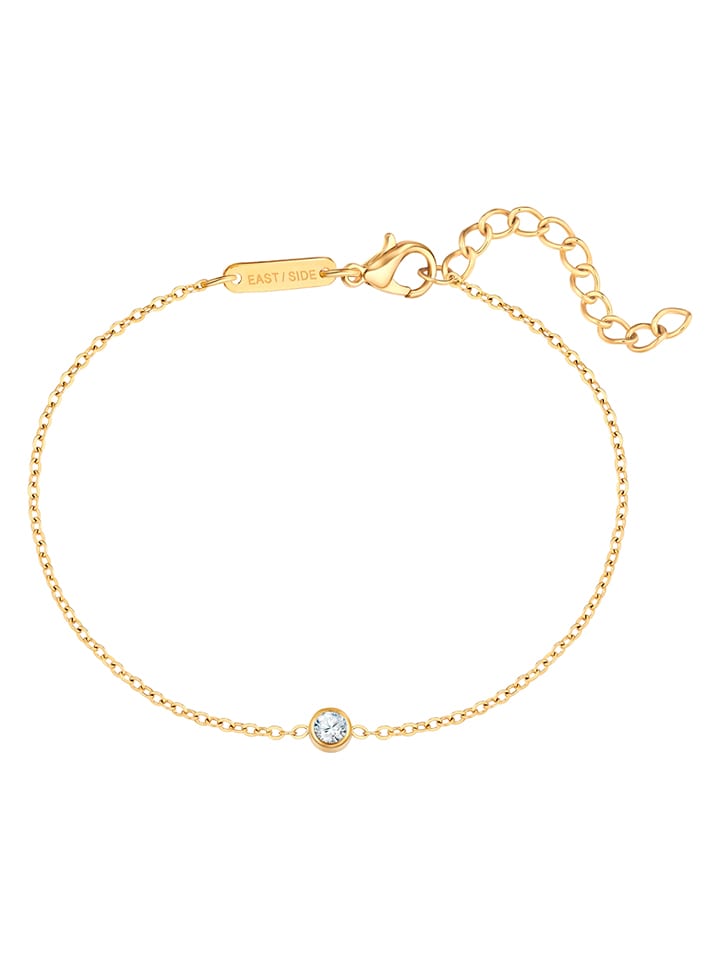 Eastside NY Pozłacana bransoletka z cyrkonią rozmiar: onesize