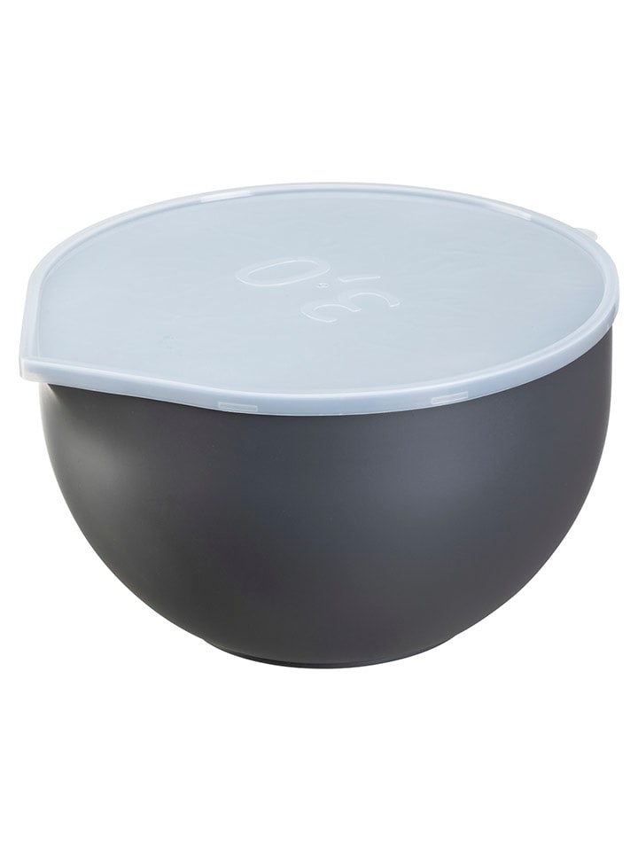 Plast Team Miska w kolorze szaro-białym - 23,7 x 13,1 x 21,8 cm rozmiar: onesize