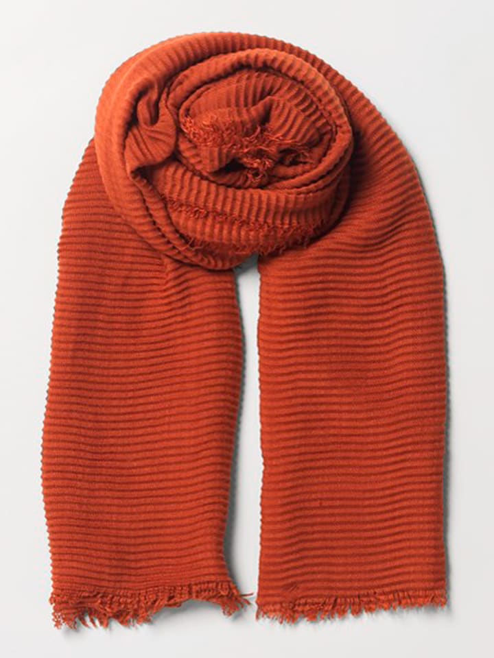 Becksöndergaard Szal w kolorze rdzawobrązowym - 200 x 120 cm rozmiar: onesize