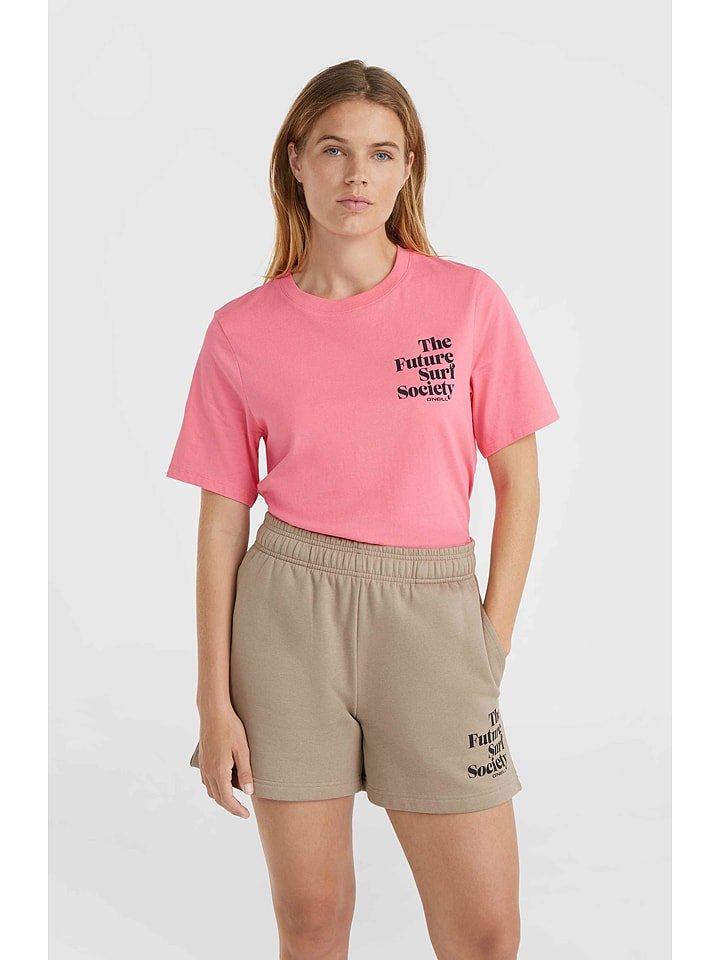 O'Neill Szorty "Future Surf Society" w kolorze beżowym rozmiar: S