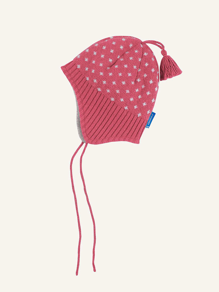 finkid Czapka "Tilkka" w kolorze różowym rozmiar: 48-50 cm