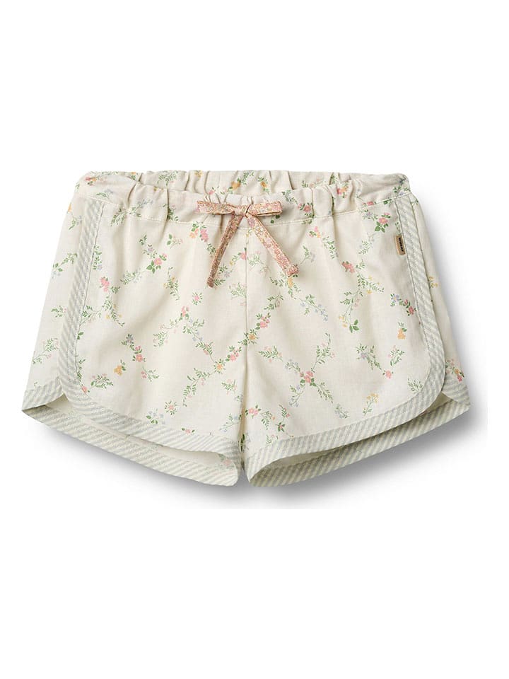 Wheat Szorty "Inger" w kolorze kremowym rozmiar: 98