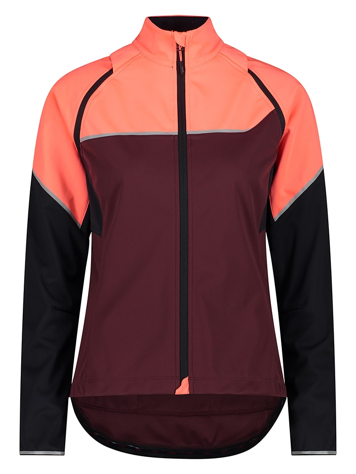 cmp Kurtka softshellowa 2w1 w kolorze bordowo-pomarańczowym rozmiar: 40