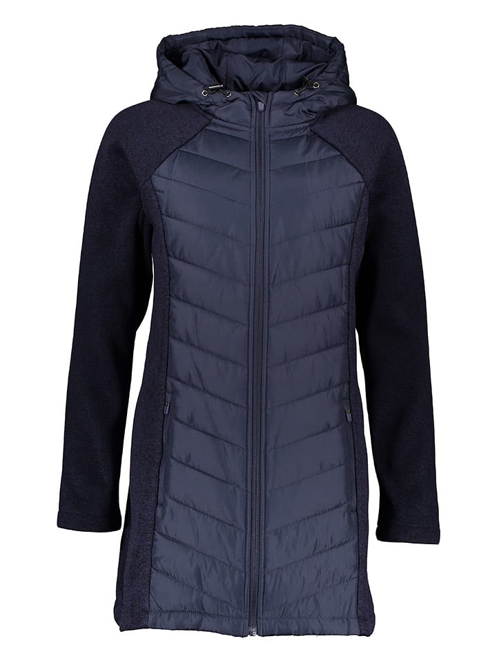 Vivance Płaszcz pikowany w kolorze granatowym rozmiar: 38