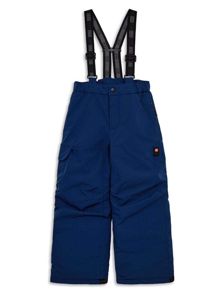 LEGO Spodnie narciarskie "Payton 701" w kolorze niebieskim rozmiar: 122