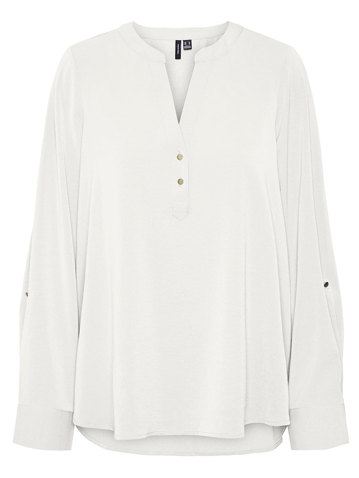 Vero Moda Bluzka w kolorze białym rozmiar: M