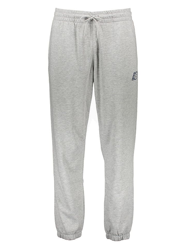 New Balance Spodnie dresowe "Sport Seasonal" w kolorze szarym rozmiar: L