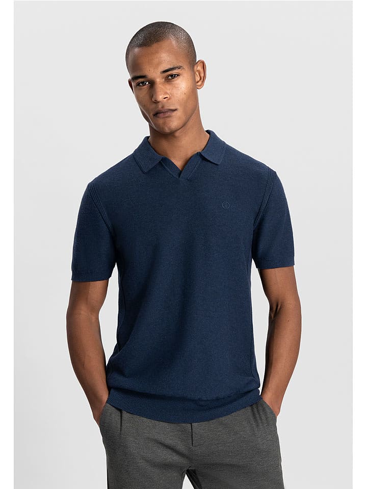 DSTREZZED Koszulka polo w kolorze granatowym rozmiar: XL