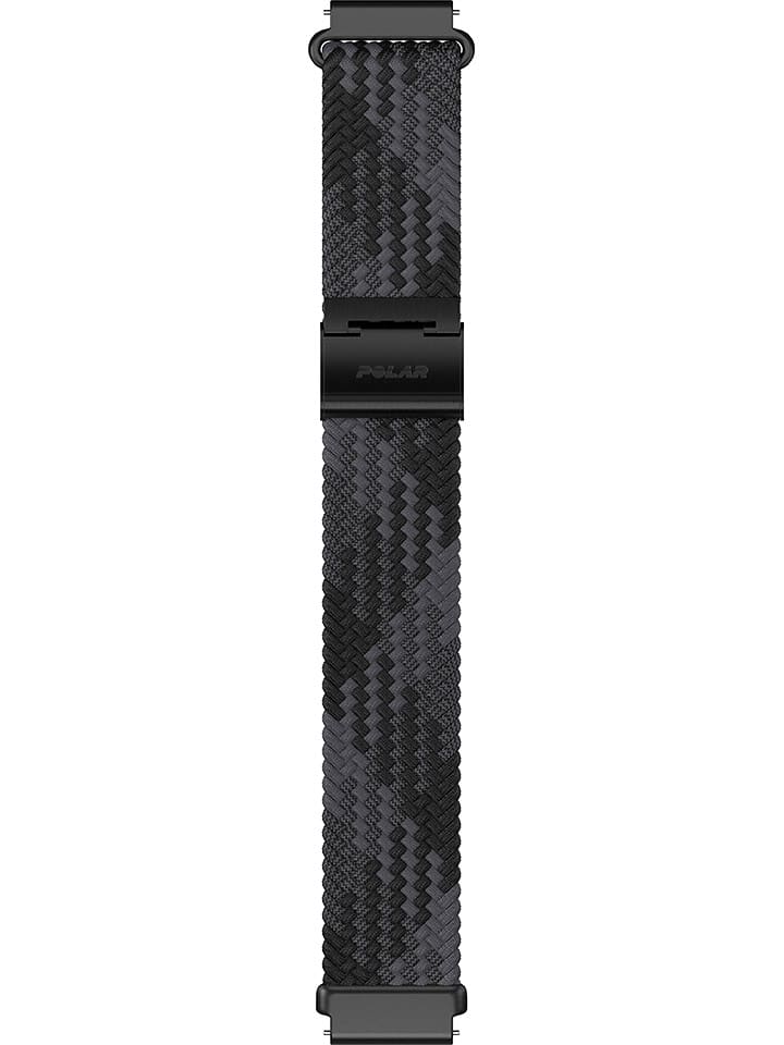 Polar Pasek w kolorze czarno-szarym do zegarka sportowego rozmiar: onesize