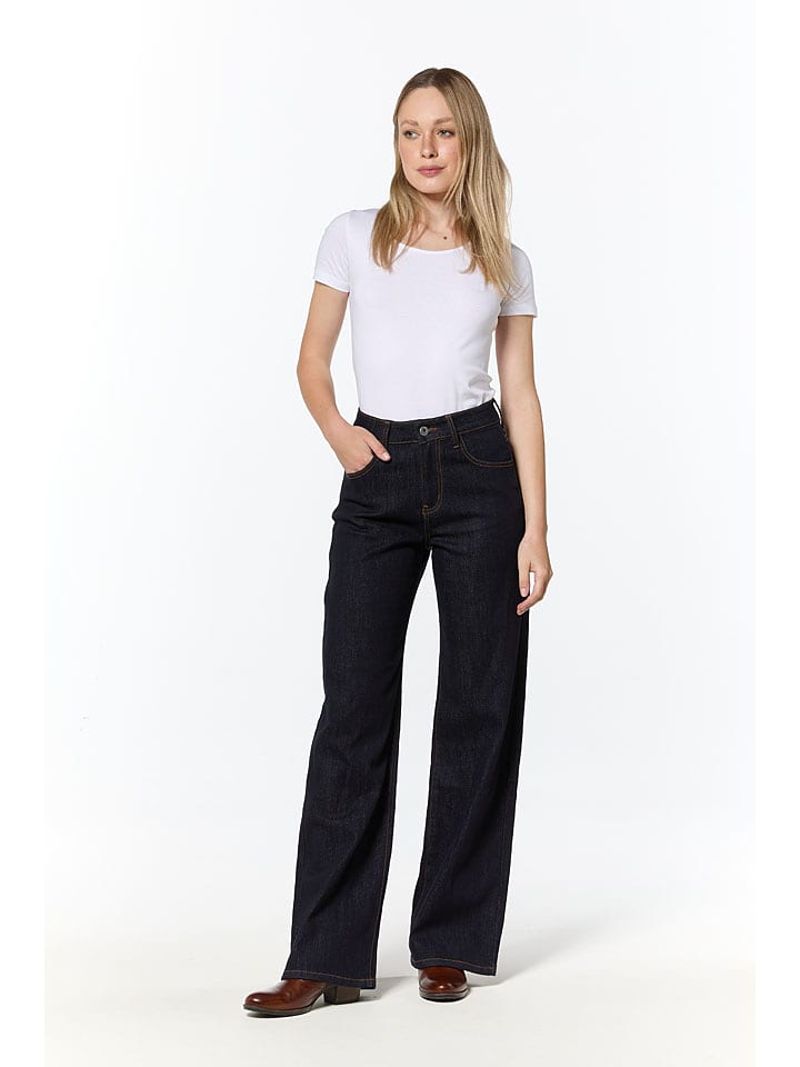 Tamba Dżinsy - Flared fit - w kolorze czarnym rozmiar: 42