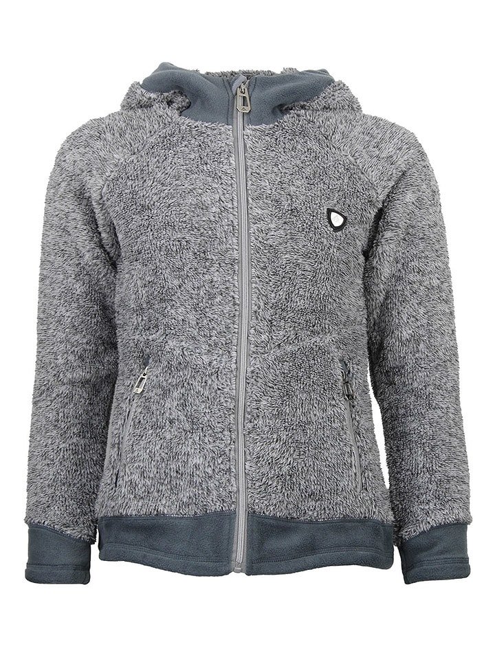 Peak Mountain Kurtka polarowa "Almi" w kolorze szarym rozmiar: XL