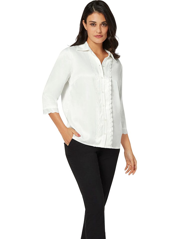 Heine Bluzka w kolorze kremowym rozmiar: 48