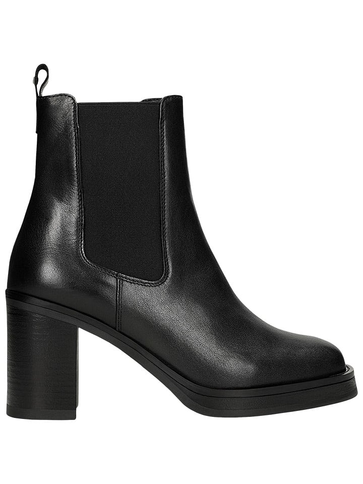 Wojas Skórzane botki w kolorze czarnym rozmiar: 40